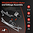 APWL0067 Front Windshield Wiper Linkage & Motor Assembly