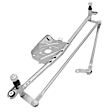 APWL0225 2x Front Windshield Wiper Linkage & Motor Assembly