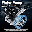 APWP0051 Engine Water Pump with Gasket