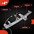 APWR0082 Front Driver Power Window Regulator without Motor
