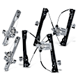 APWR0910 4 Pcs Front & Rear Power Window Regulator without Motor