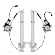 APWR1286 2x Front Power Window Regulator with Motor