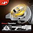 APWR1343 Front Passenger Window Regulator without Motor