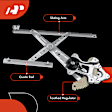 APWR1489 Front Driver Power Window Regulator without Motor