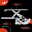 APWR1496 Front Passenger Power Window Regulator without Motor