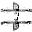 APWR2228 2x Rear Power Window Regulator with Motor