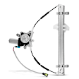 APWR2923 Front Driver Power Window Regulator with Motor Assembly