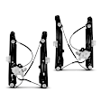 APWR2957 2 Pcs Front Power Window Regulator with Motor