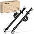 APWR2990 2 Pcs Front Power Window Regulator without Motor