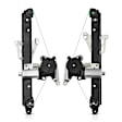 APWR3251 2 Pcs Rear Power Window Regulator with 2-Pin Motor