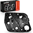 APWR3631 Hatchback Front, Passenger Side Manual Window Regulator, Without Motor
