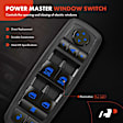 APWS0118 Front Driver Power Window Switch