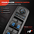 APWS0174 Front Driver Power Window Switch