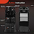APWS0618 Front Driver Power Window Switch