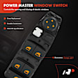 APWS0625 Front Driver Power Window Switch