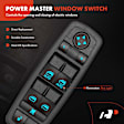 APWS0909 Front Driver Power Window Switch