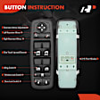APWS0909 Front Driver Power Window Switch
