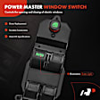 APWS0960 Front Driver Power Window Master Control Door Switch