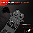 APWS0979 Front Driver Power Window Master Switch