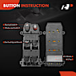 APWS0979 Front Driver Power Window Master Switch