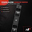 APWS1067 Front Driver Black Power Window Switch