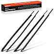 APWSL059 4 Pcs Front & Rear Window Sweep Weatherstrip Seal
