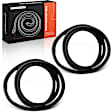 APWSL181TW 2 Pcs Rear Driver & Passenger Door Weatherstrip Seal