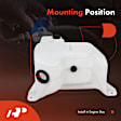 APWSR064 Windshield Washer Reservoir without Pump & Cap