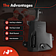 APWSR235 Windshield Washer Reservoir with Pump & Cap