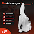 APWSR354 Windshield Washer Reservoir Tank with Cap & Pump & Sensor