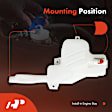 APWSR414 Windshield Washer Reservoir with Bracket & Pump