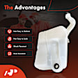APWSR526 Windshield Washer Reservoir with cap