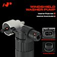 APWWP075 Front or Rear Windshield Washer Pump with Rubber Grommet