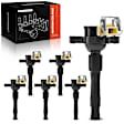 IC0011 6x Ignition Coils with 3 Pins
