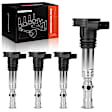 IC0037N 4x Ignition Coils with 4 Pins