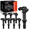 IC0064 8x Ignition Coils with 2 Pins