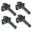 IC0082 4x Ignition Coils with 3 Pins