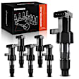 IC0083 6x Ignition Coils with 4 Pins