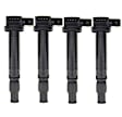 IC0097 4x Ignition Coils with 4 Pins