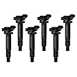 IC0102 6x Ignition Coils with 4 Pins