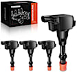IC0140 4x Ignition Coils with 3 Pins