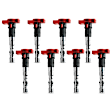 IC0165 8x Ignition Coils with 4 Pins