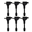IC0191 6x Ignition Coils with 3 Pins
