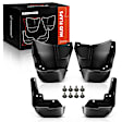 SG024 4PCS Splash Guards Mud Flaps Mudguards