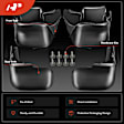 SG024 4PCS Splash Guards Mud Flaps Mudguards
