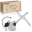 WR0053PG Front Passenger Power Window Motor & Regulator Assembly