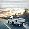 YHTBBT10168 Rear Driver Upper ABS Plastic Bumper Cover Support