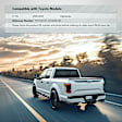 YHTBBT10174 Rear Driver Polypropylene Plastic Bumper Cover Support