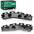 YHTBBT10309 2 Pcs Front Driver & Passenger Plastic Bumper Bracket