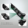 YHTBBT10767 Front Passenger Plastic Bumper Bracket Stay